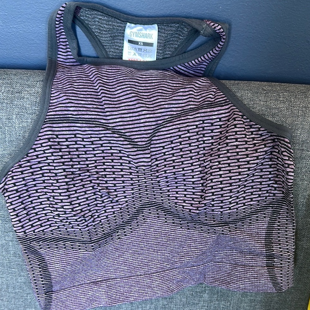 Gymshark Women's Purple Athletic Set